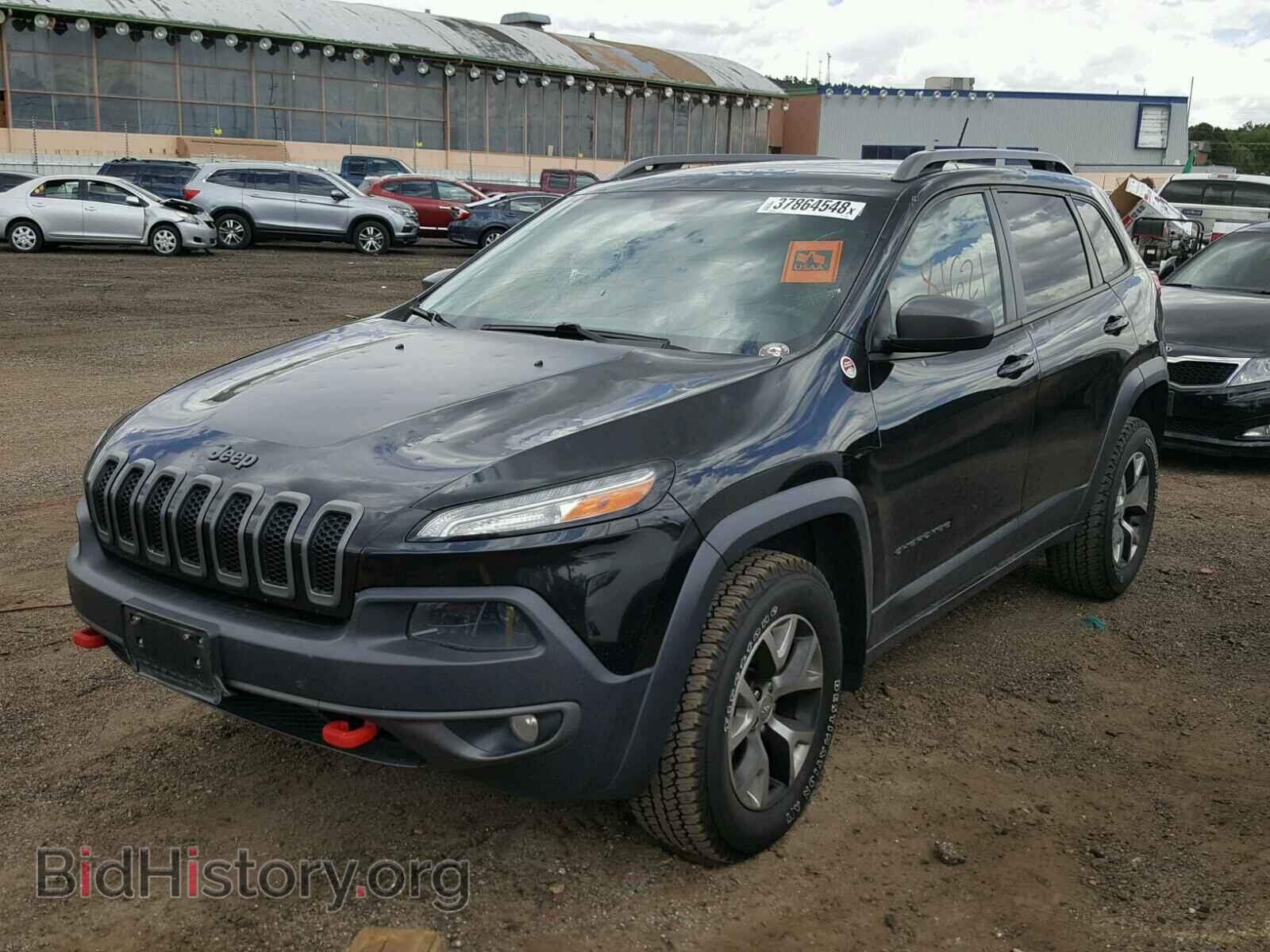 2014 JEEP CHEROKEE - VIN: 1C4PJMBS0EW160482 - Фото 2