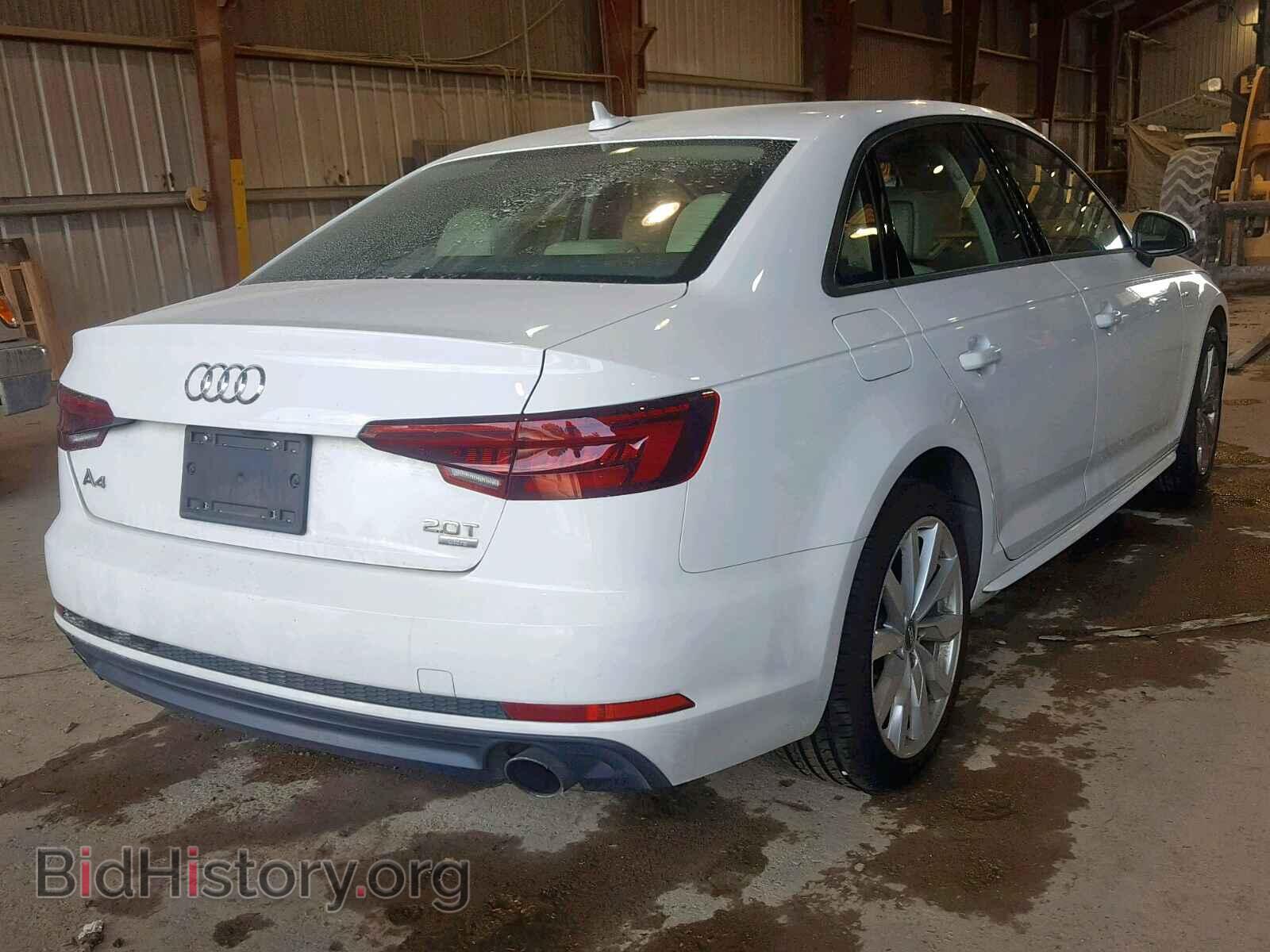 2018 AUDI A4 - VIN: WAUKMAF45JA090414 - Photo 4