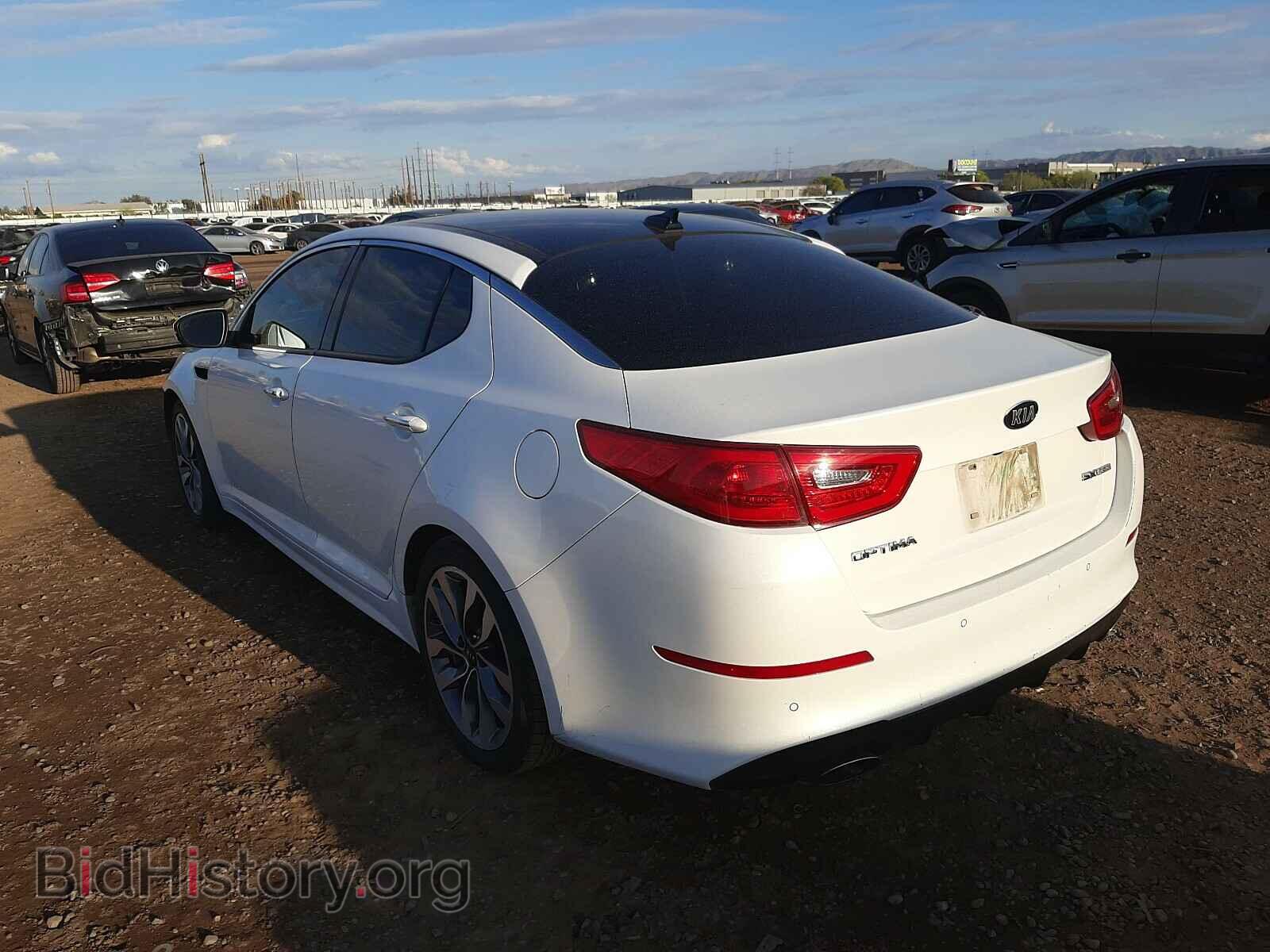 2015 KIA OPTIMA - VIN: 5XXGR4A66FG402191 - Фото 3