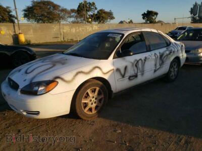 2007 Ford TAURUS Taurus SE, white — VIN 1FAHP53U47A104639, Copart