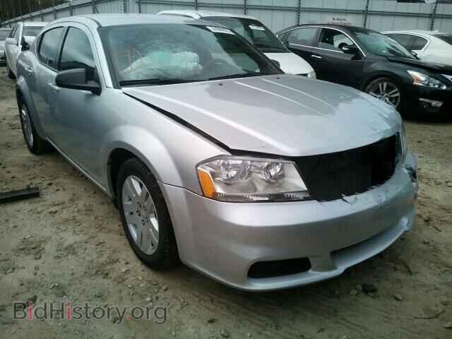 Фотография 1C3CDZAB3CN331477 - DODGE AVENGER 2012