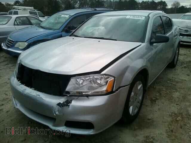 2012 DODGE AVENGER - VIN: 1C3CDZAB3CN331477 - Фото 2