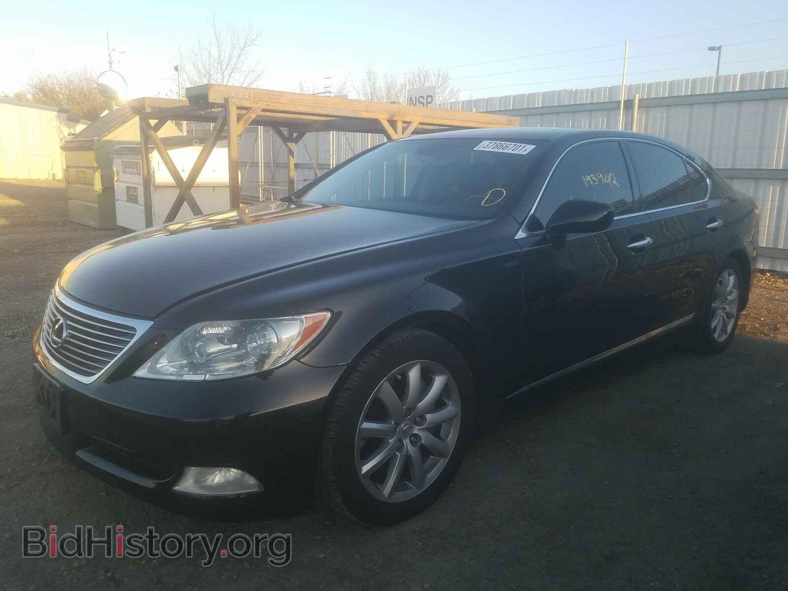 2008 LEXUS LS460 - VIN: JTHBL46F385082189 - Фото 2