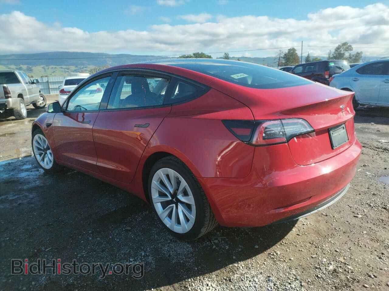 2022 TESLA MODEL 3 - VIN: 5YJ3E1EAXNF303964 - Фото 2