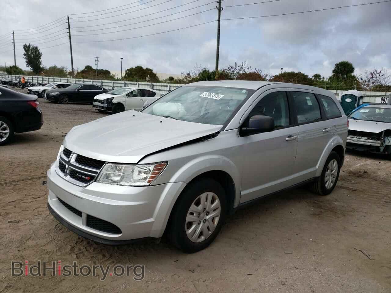 2014 DODGE JOURNEY - VIN: 3C4PDCAB6ET281851 - Фото 2