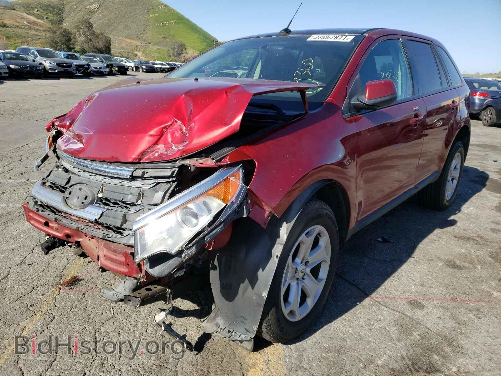 2013 FORD EDGE - VIN: 2FMDK3JCXDBC12667 - Фото 2