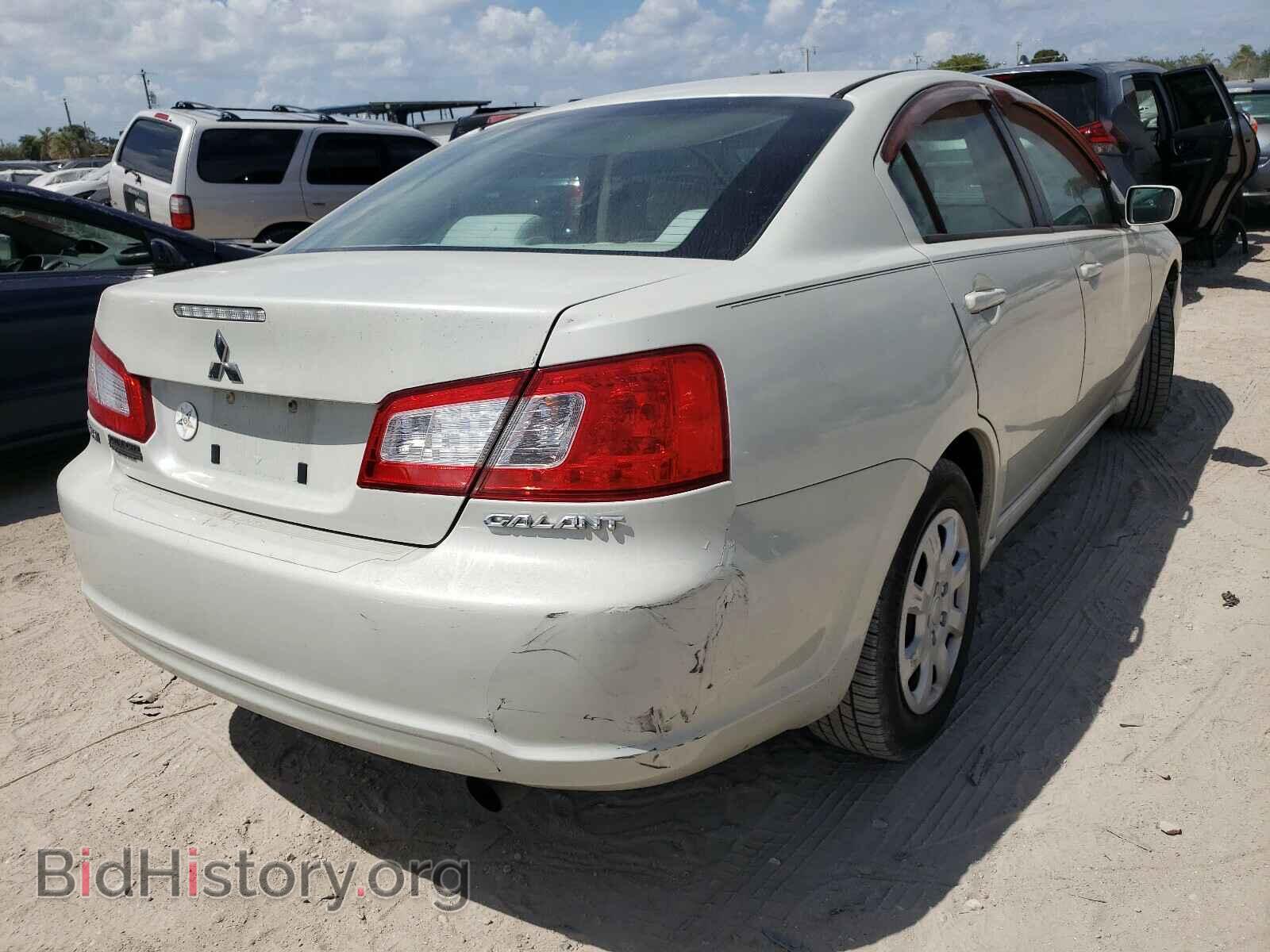 2009 MITSUBISHI GALANT - VIN: 4A3AB36F49E042499 - Фото 4