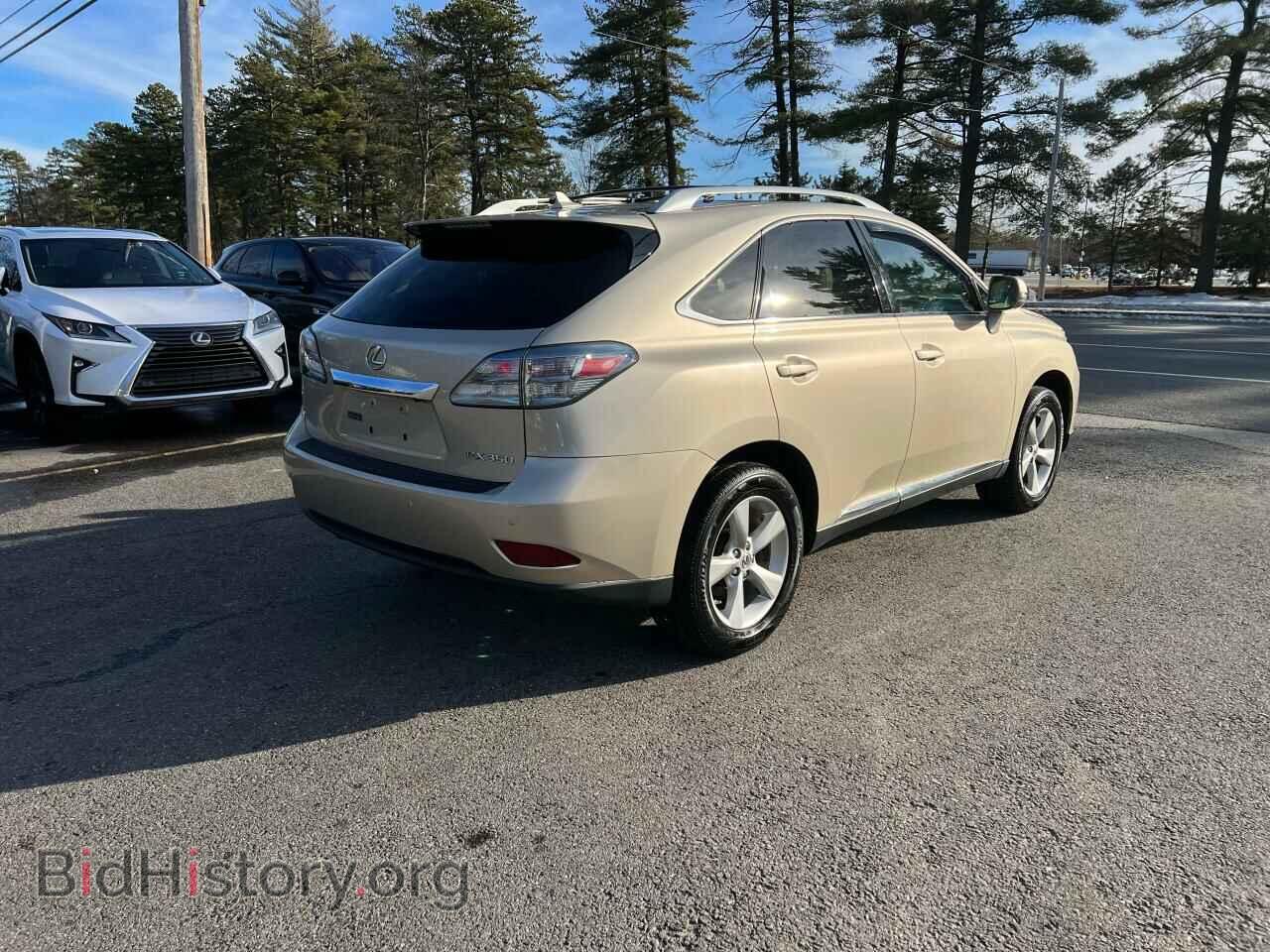 2012 LEXUS RX350 - VIN: 2T2BK1BAXCC135944 - Фото 3