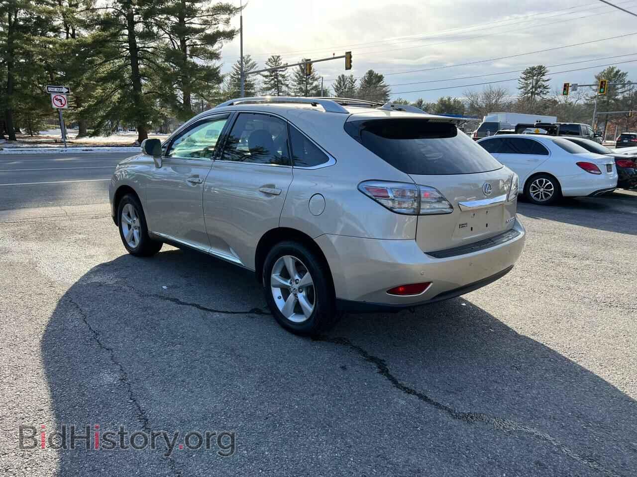 2012 LEXUS RX350 - VIN: 2T2BK1BAXCC135944 - Фото 4