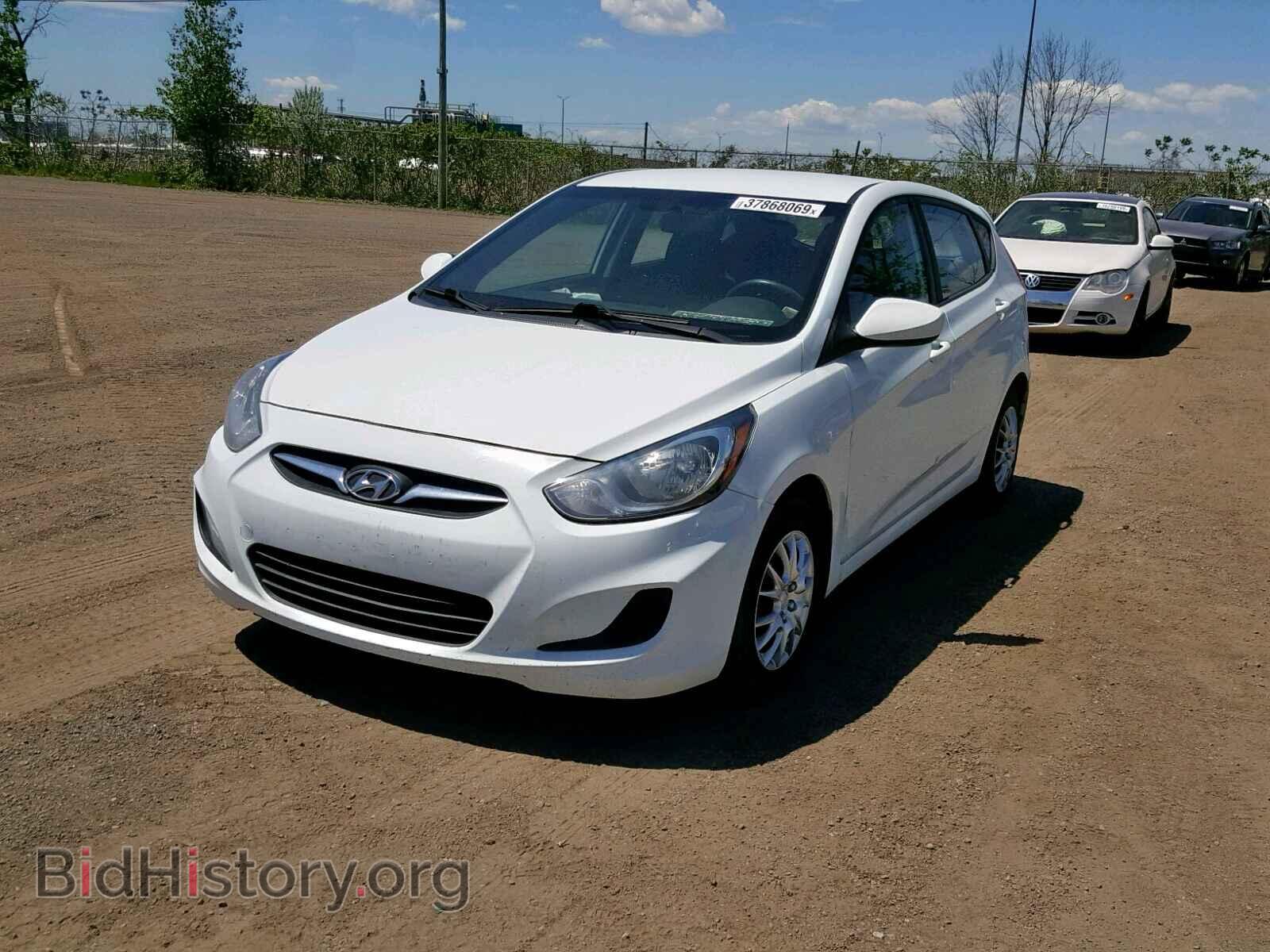 2013 HYUNDAI ACCENT - VIN: KMHCT5AE6DU064923 - Фото 2