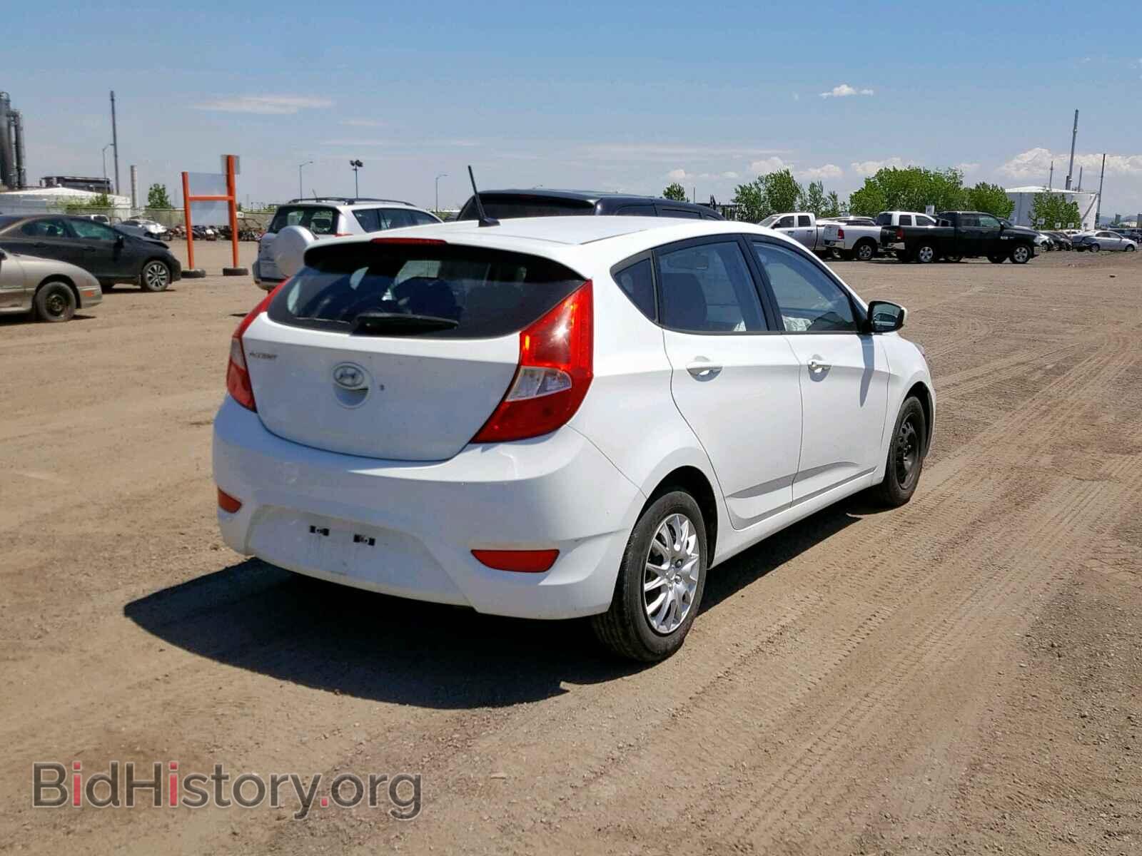 2013 HYUNDAI ACCENT - VIN: KMHCT5AE6DU064923 - Фото 4