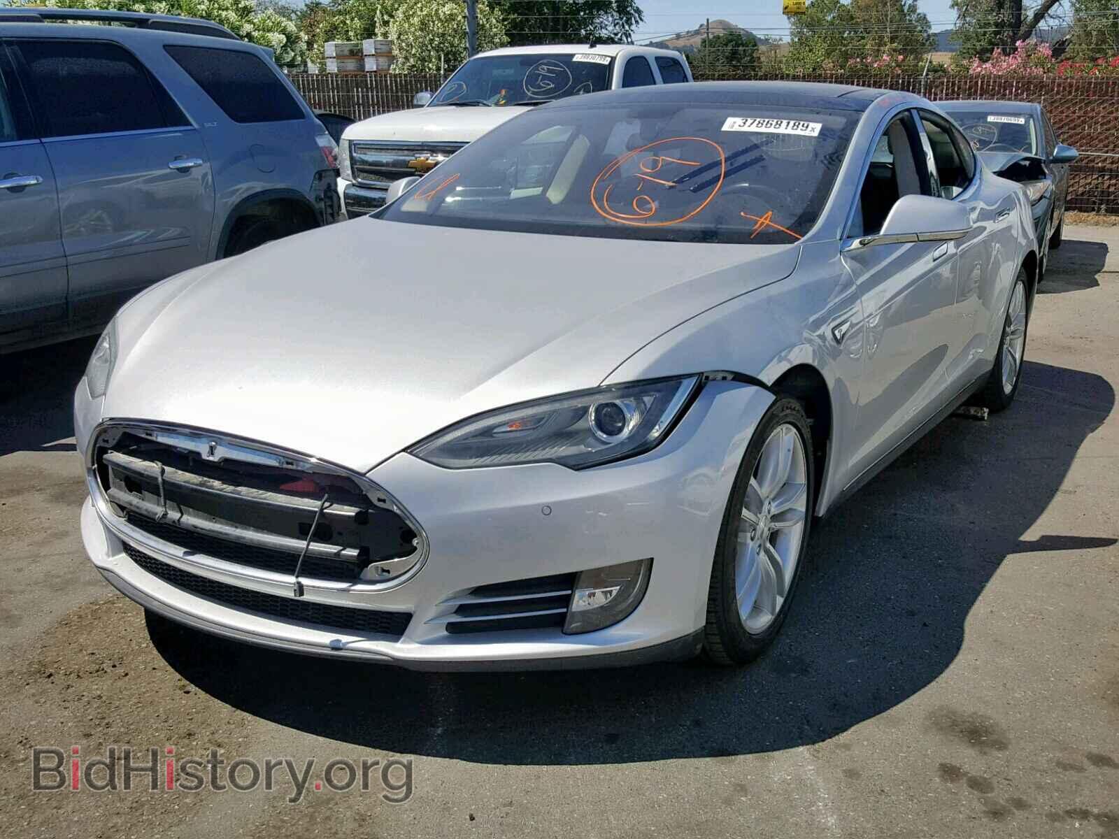 2014 TESLA MODEL S - VIN: 5YJSA1H18EFP30529 - Photo 2