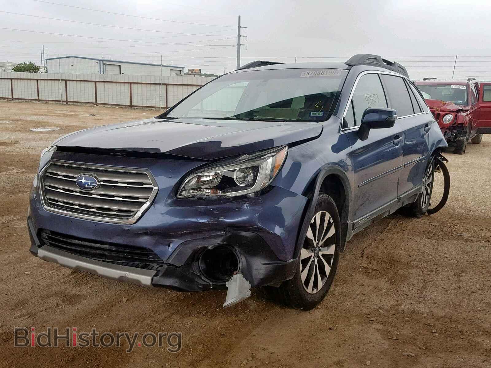 2015 SUBARU OUTBACK 2. - VIN: 4S4BSBLC6F3303551 - Фото 2