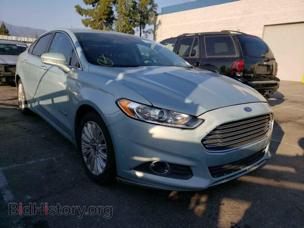 Photo 3FA6P0LU4DR219446 - FORD FUSION 2013
