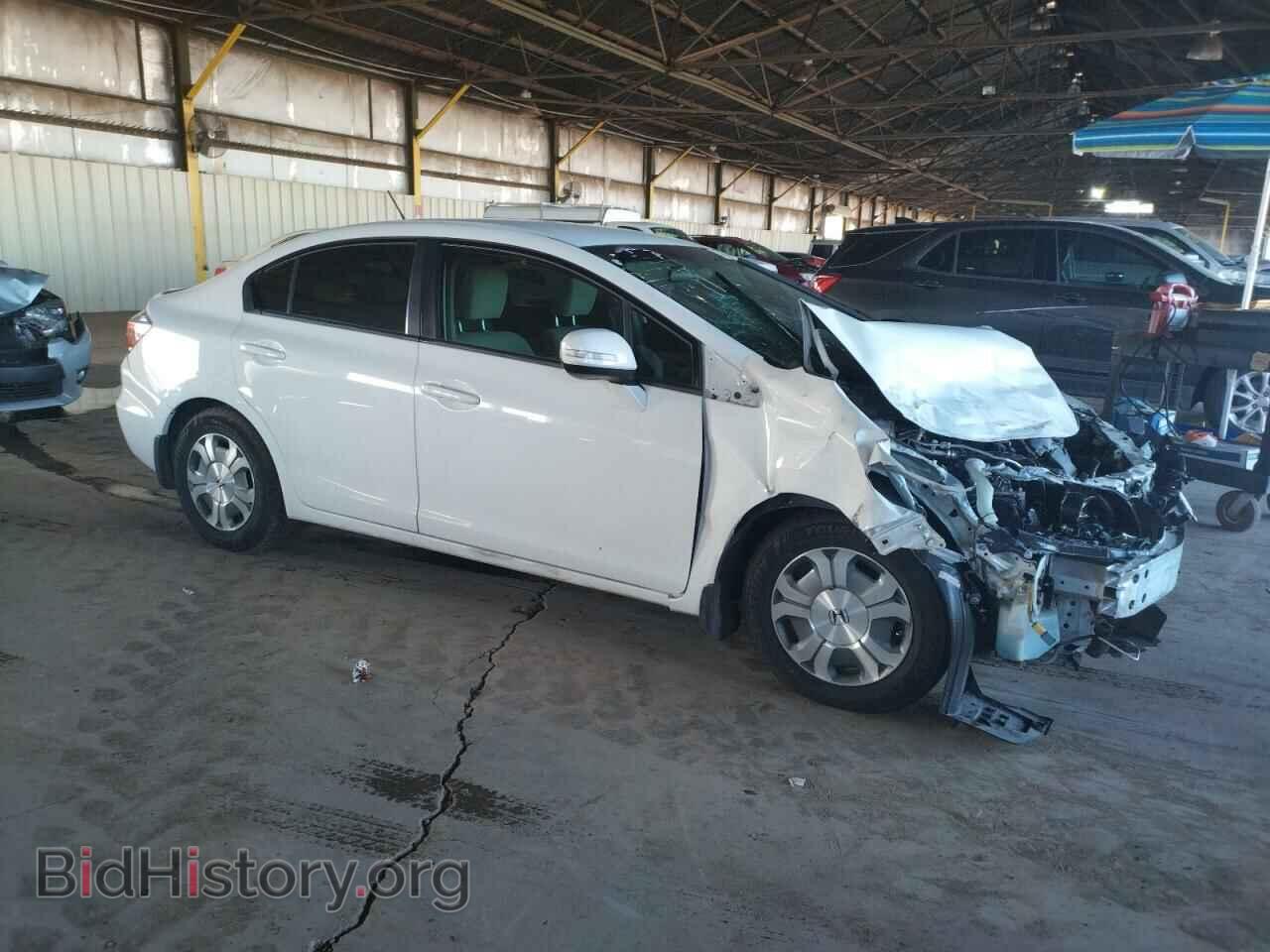 2012 HONDA CIVIC - VIN: JHMFB4F28CS008682 - Фото 4