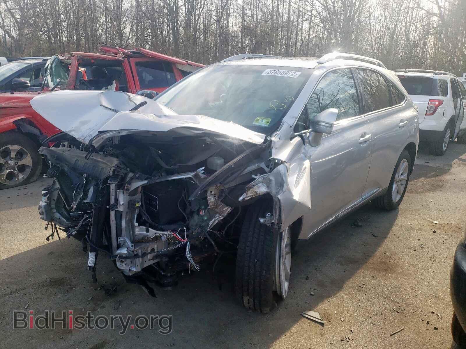 2012 LEXUS RX350 - VIN: 2T2BK1BA4CC153470 - Фото 2