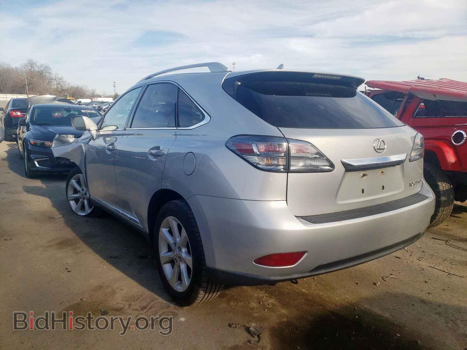 2012 LEXUS RX350 - VIN: 2T2BK1BA4CC153470 - Фото 3