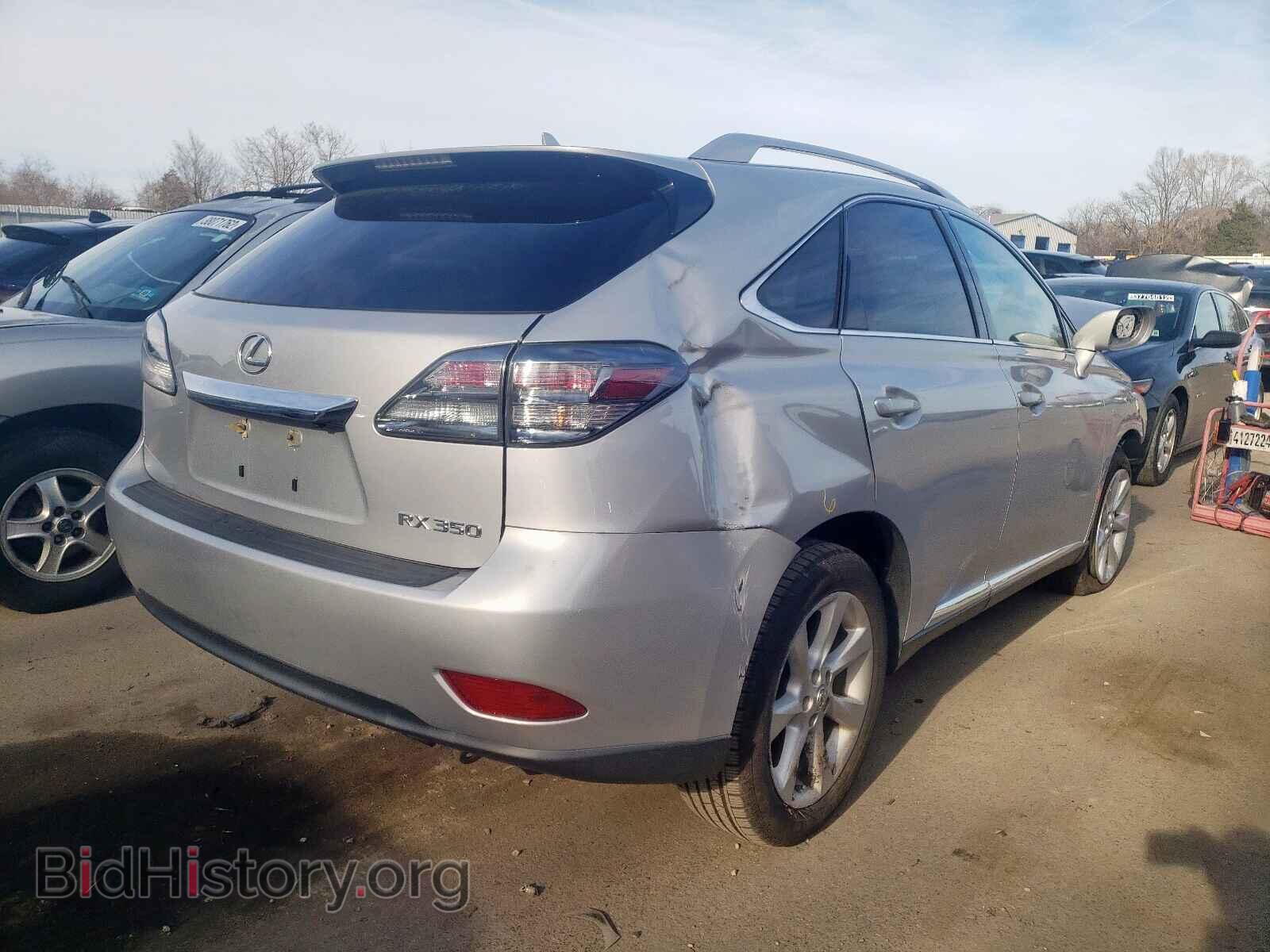2012 LEXUS RX350 - VIN: 2T2BK1BA4CC153470 - Фото 4