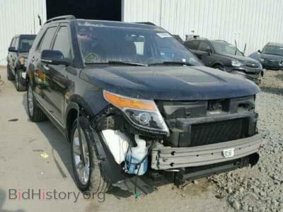 2013 Ford EXPLORER Explorer L, черный — VIN 1FM5K8F81DGB50140, Copart