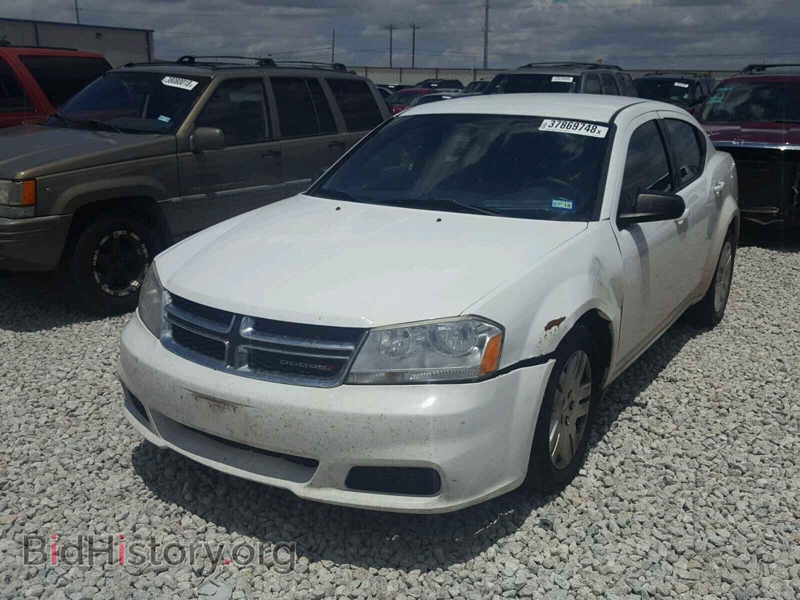 2012 DODGE AVENGER - VIN: 1C3CDZAB3CN275203 - Фото 2