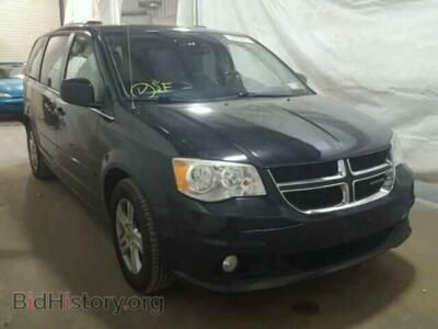 2011 Dodge CARAVAN Grand Crew, black — VIN 2D4RN5DG6BR606203, Copart