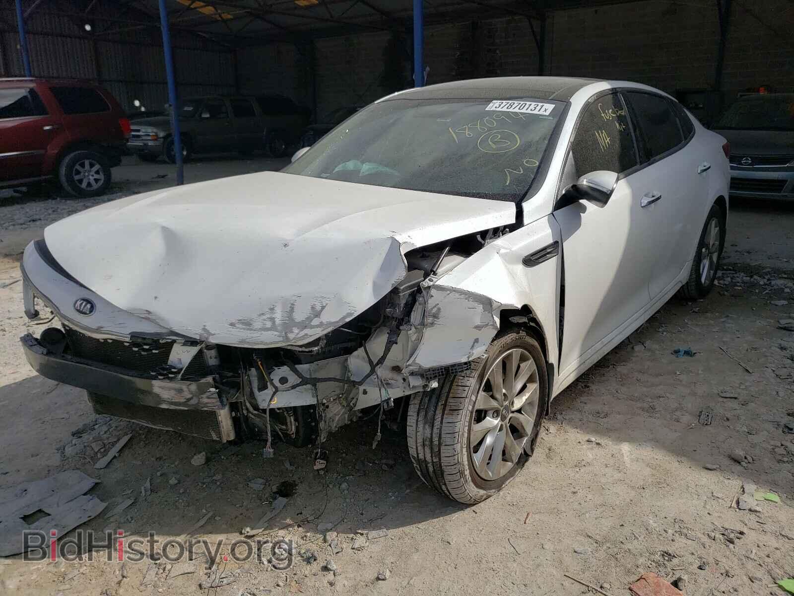 2018 KIA OPTIMA - VIN: 5XXGU4L37JG188094 - Фото 2