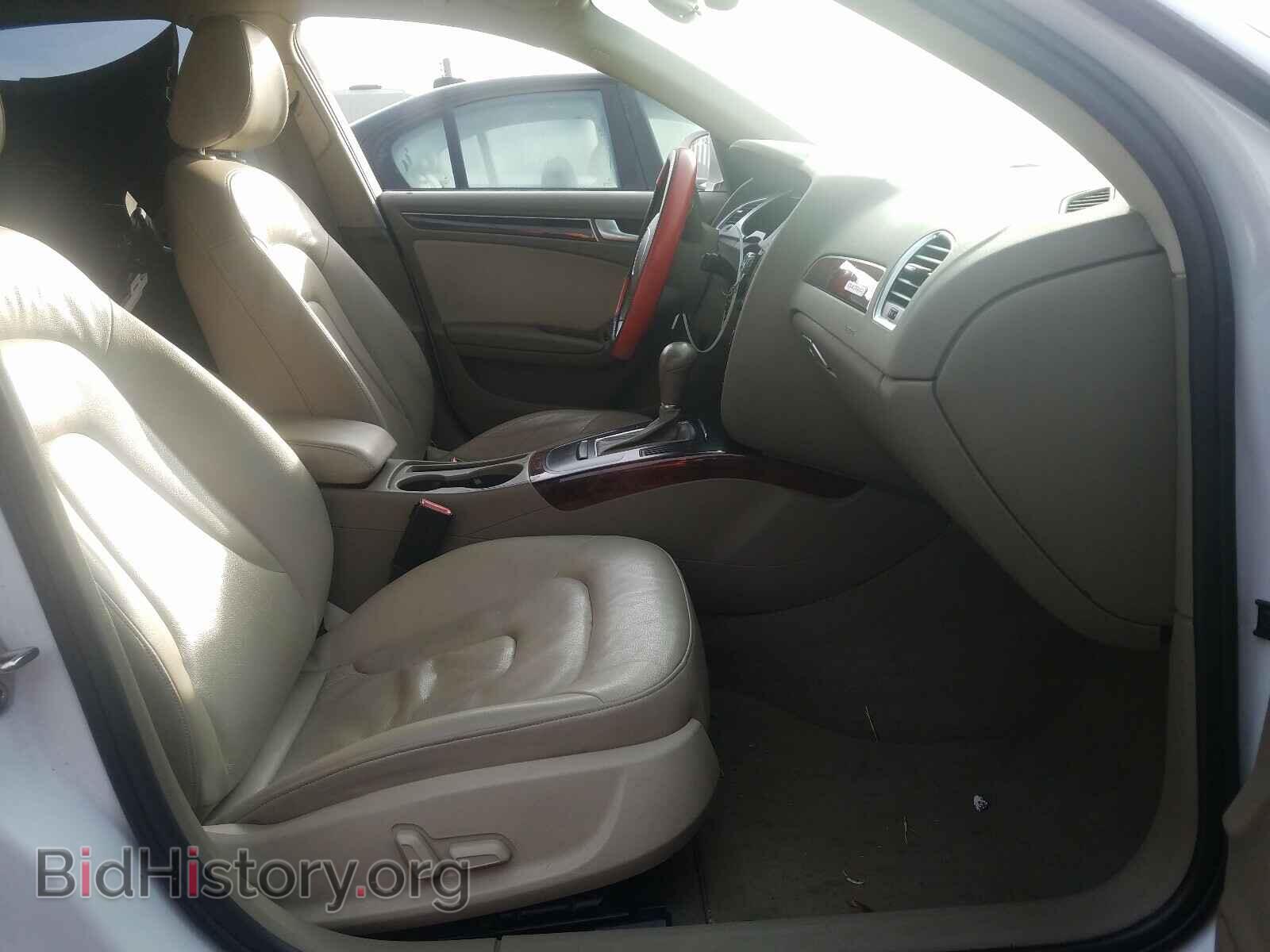 2012 AUDI A4 - VIN: WAUBFAFL8CN013260 - Фото 5