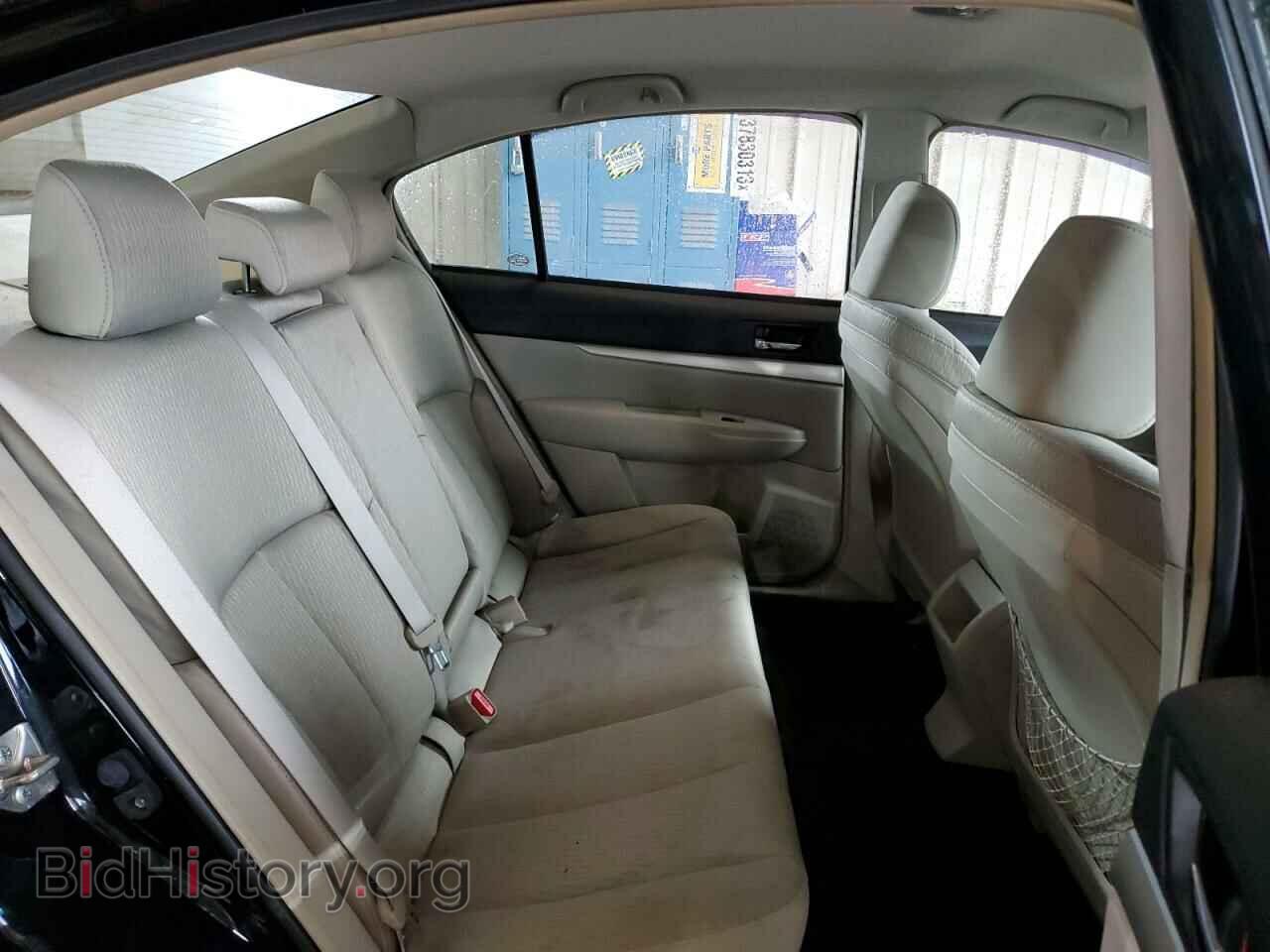 2012 SUBARU LEGACY - VIN: 4S3BMBA60C3030257 - Фото 10