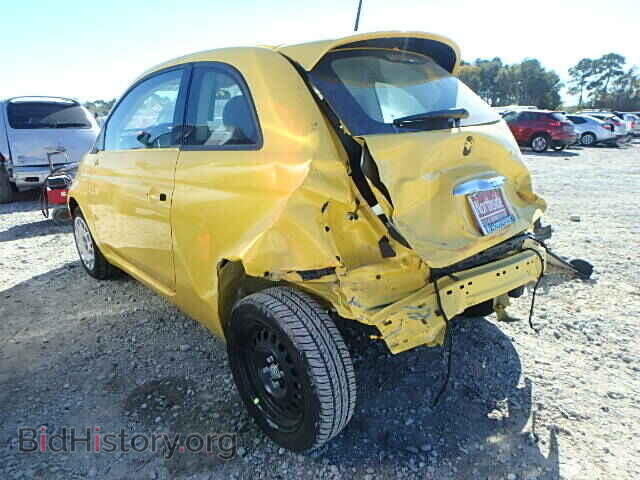 2015 FIAT 500 - VIN: 3C3CFFARXFT667492 - Фото 3