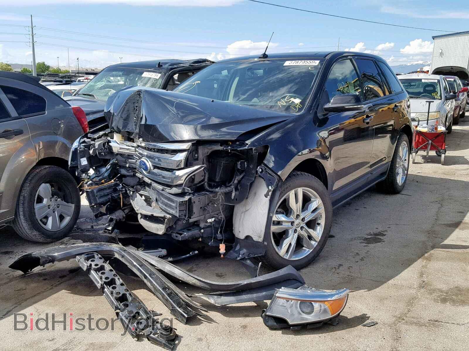 2014 FORD EDGE SEL - VIN: 2FMDK3J96EBB19408 - Photo 2