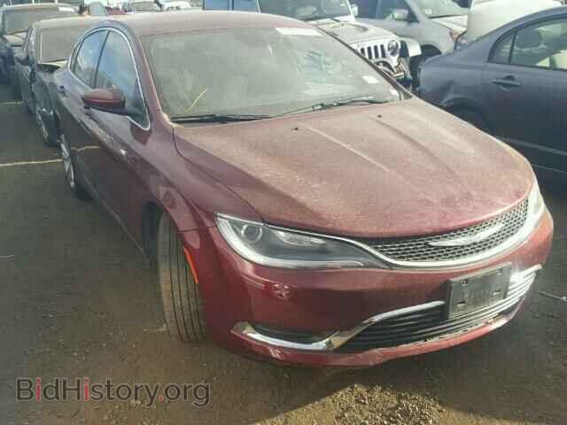 Фотография 1C3CCCAB1FN700793 - CHRYSLER 200 2015