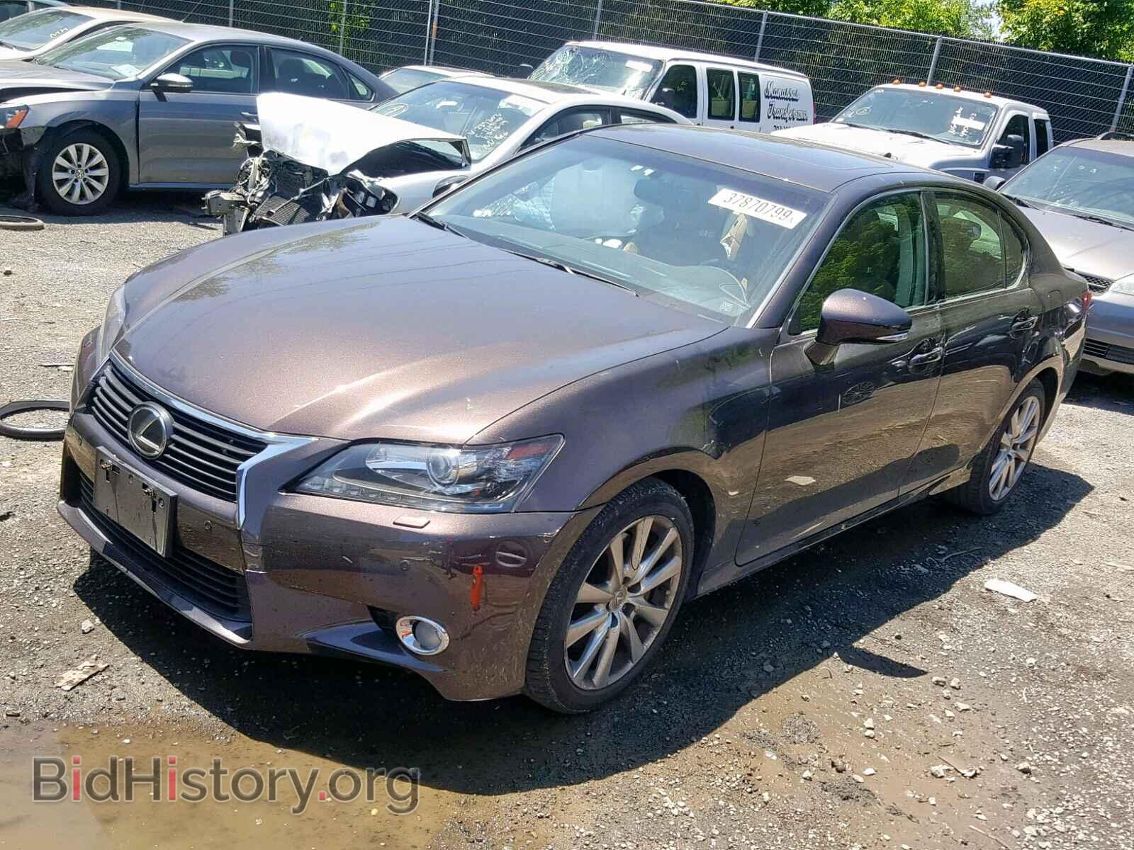 2013 LEXUS GS350 - VIN: JTHCE1BL4D5007908 - Фото 2