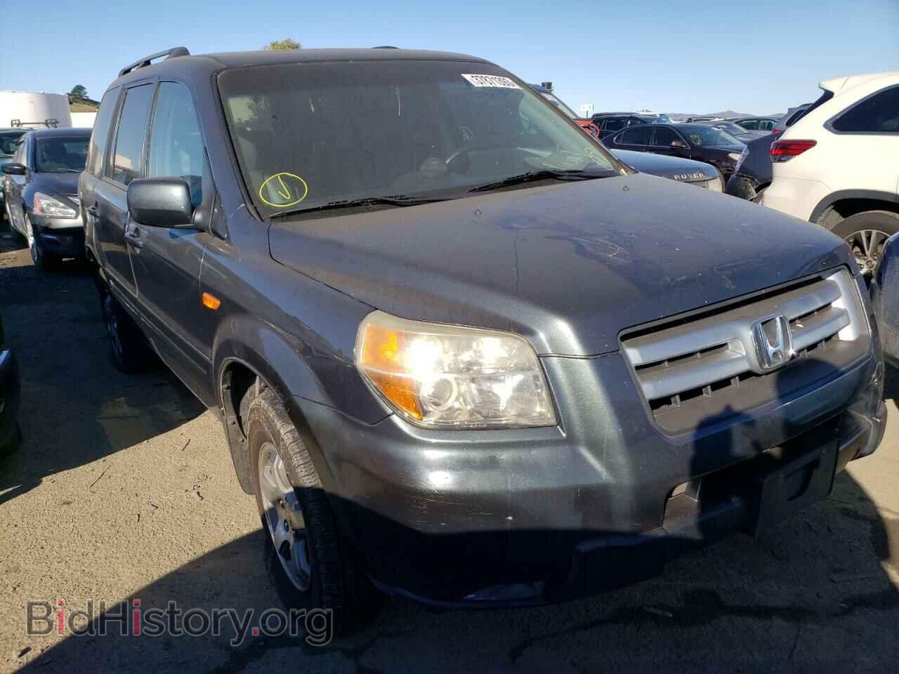 2006 HONDA PILOT - VIN: 2HKYF18716H548416 - Фото 4