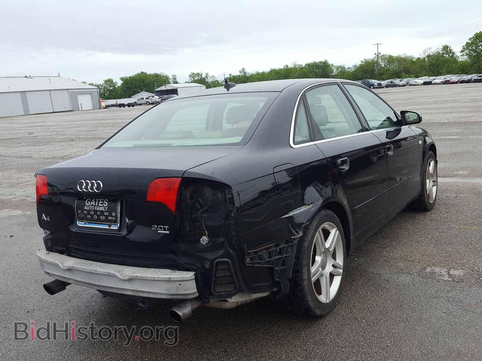 2007 AUDI A4 - VIN: WAUDF78E67A034602 - Фото 4