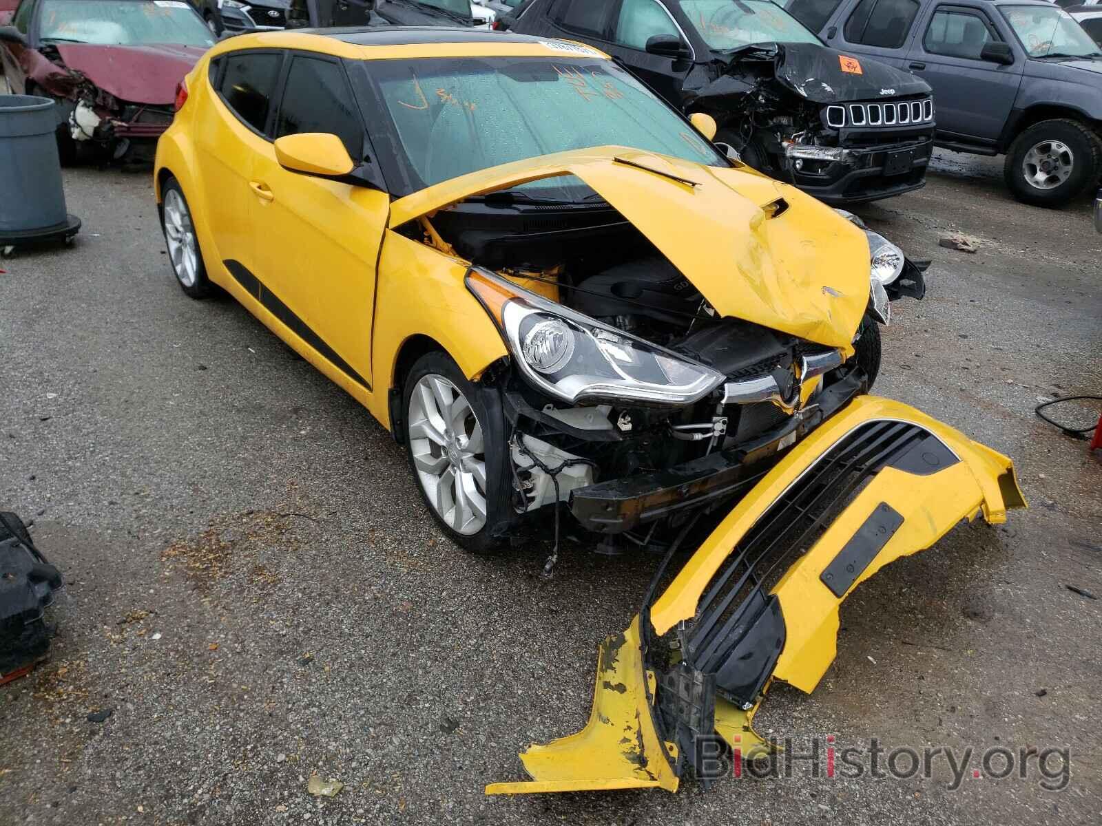 Photo KMHTC6AD8CU021504 - HYUNDAI VELOSTER 2012