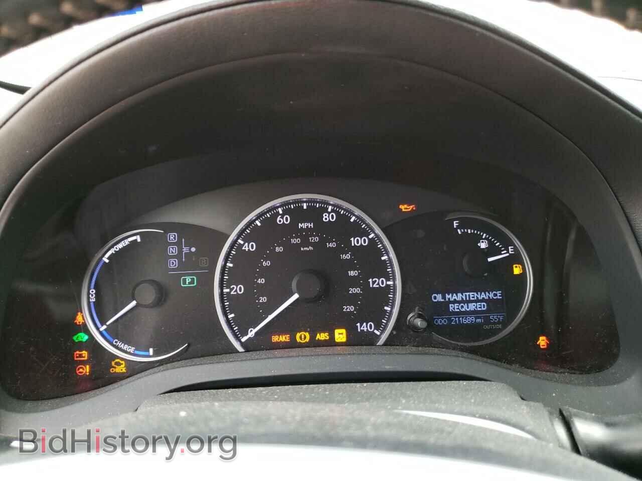 2012 LEXUS CT 200 - VIN: JTHKD5BH7C2094494 - Фото 9