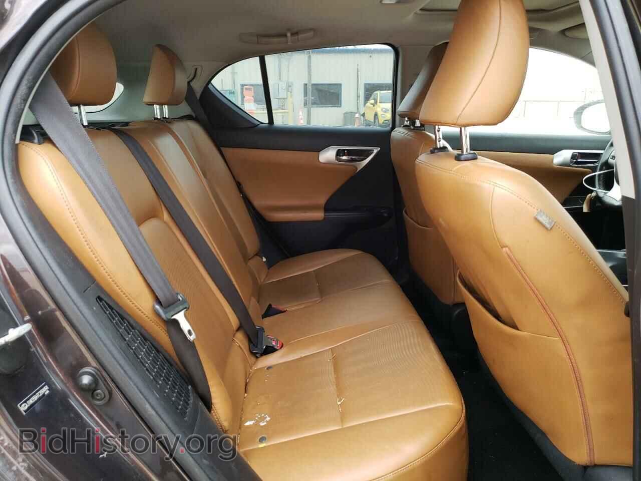 2012 LEXUS CT 200 - VIN: JTHKD5BH7C2094494 - Фото 10