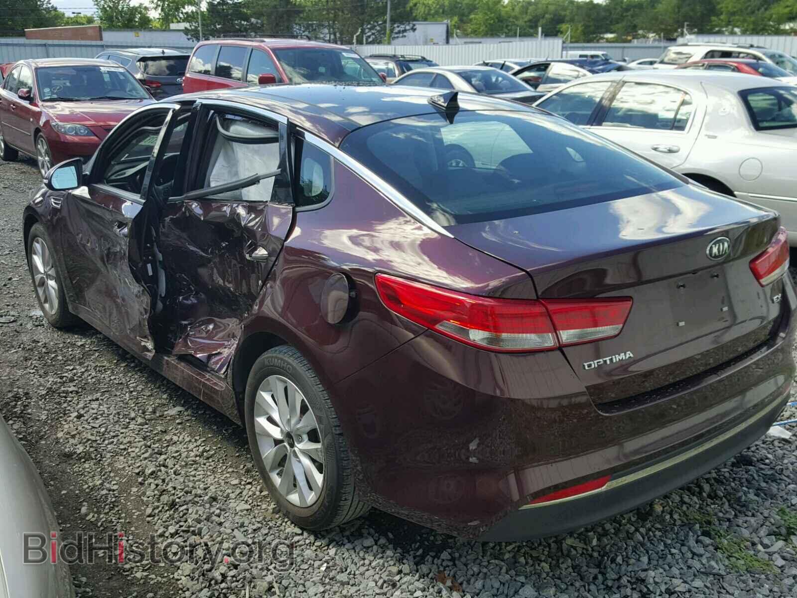 2016 KIA OPTIMA - VIN: 5XXGU4L34GG009924 - Фото 3