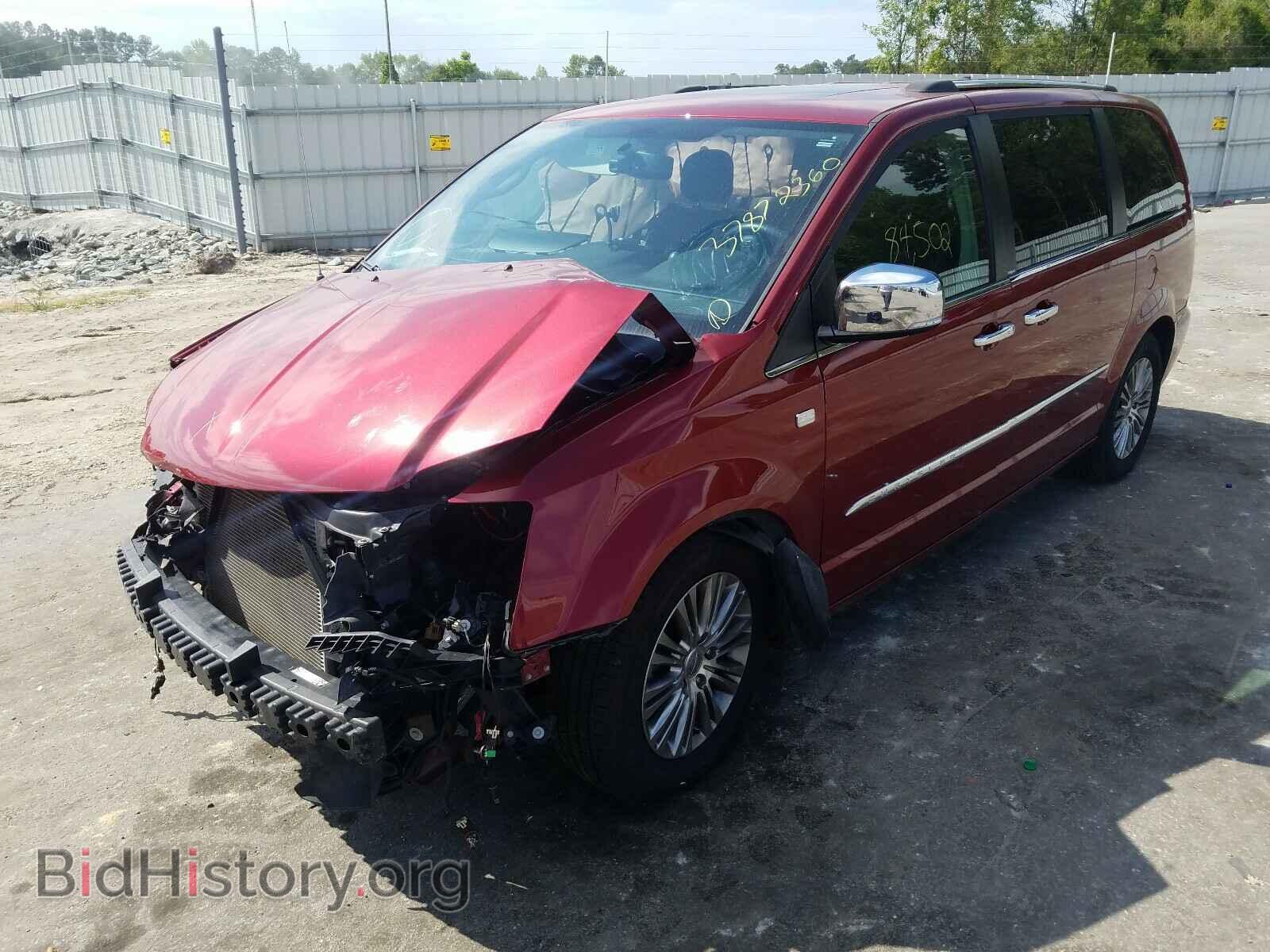 2014 CHRYSLER MINIVAN - VIN: 2C4RC1CG2ER239530 - Фото 2