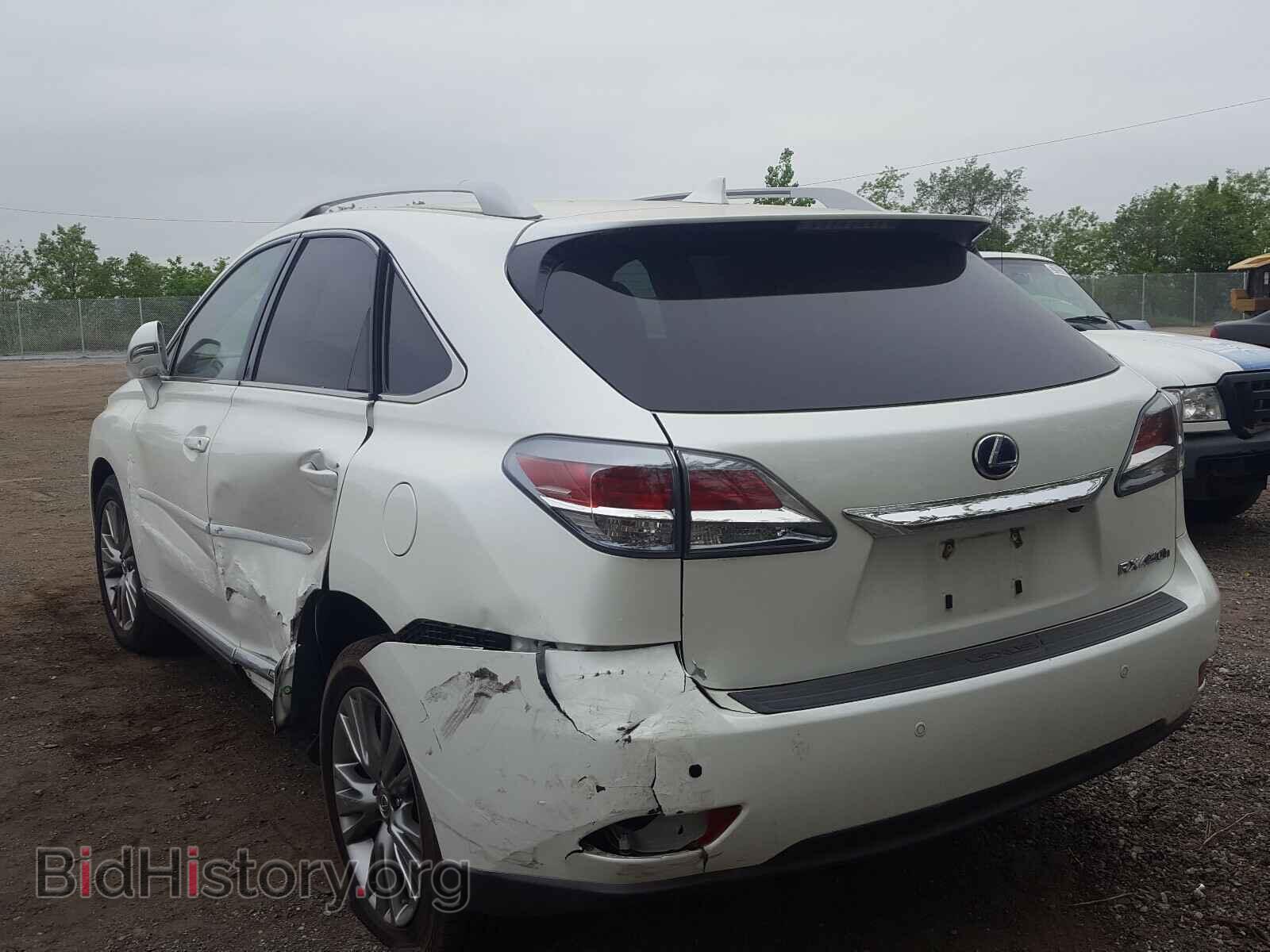 2014 LEXUS RX450 - VIN: JTJBC1BA7E2452600 - Фото 3