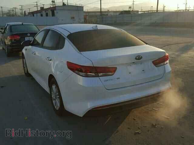 2016 KIA OPTIMA - VIN: KNAGT4L31G5095679 - Фото 3