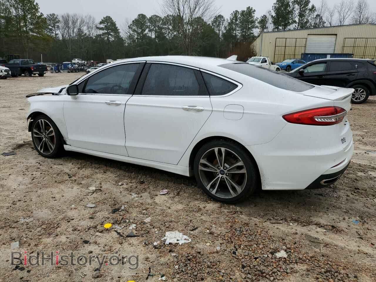 2019 FORD FUSION - VIN: 3FA6P0D99KR124369 - Фото 2
