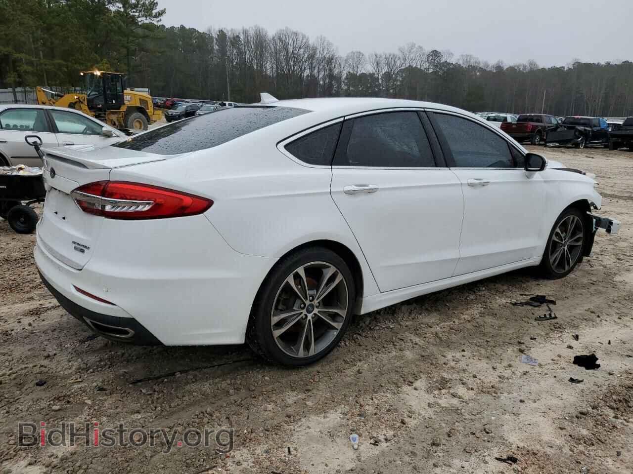 2019 FORD FUSION - VIN: 3FA6P0D99KR124369 - Фото 3