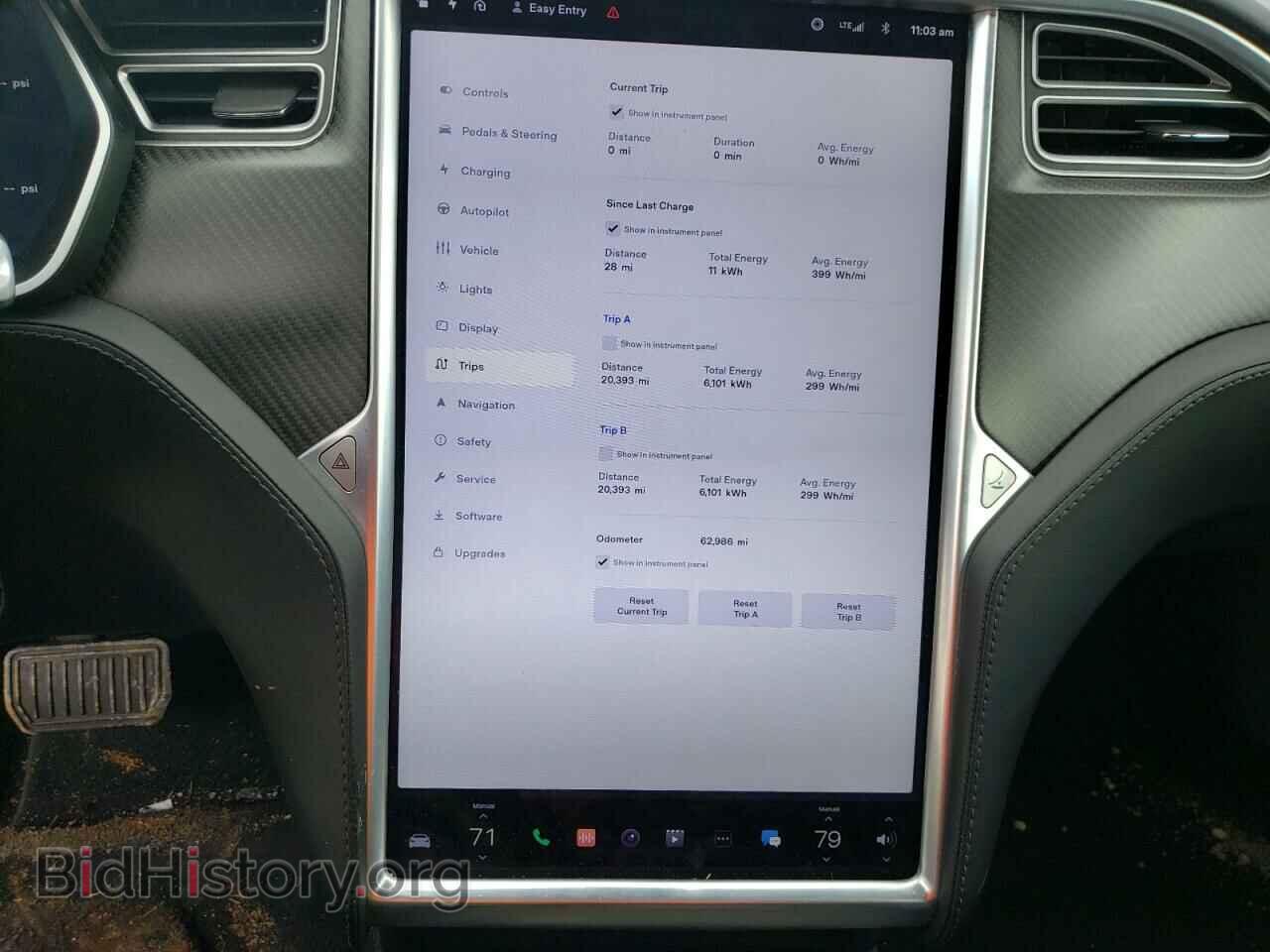 2017 TESLA MODEL S - VIN: 5YJSA1E29HF200202 - Photo 9