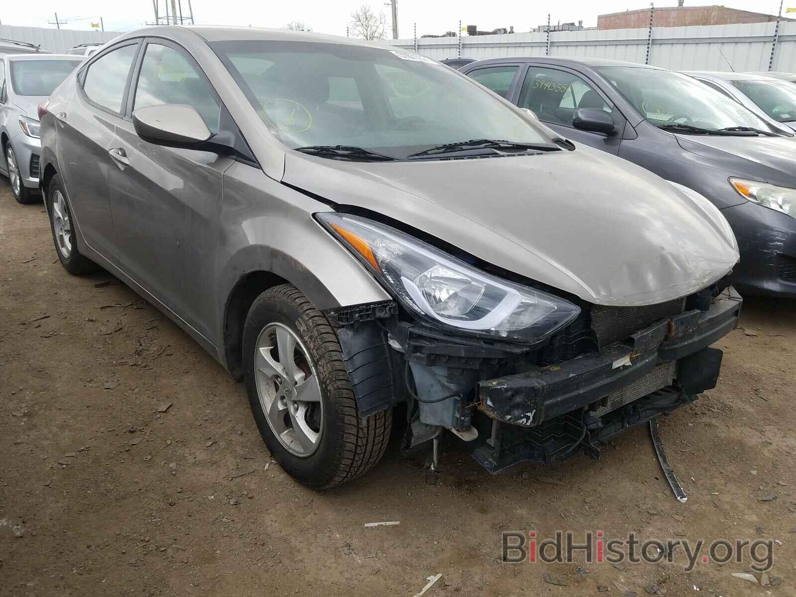 Фотография 5NPDH4AE1EH513991 - HYUNDAI ELANTRA 2014