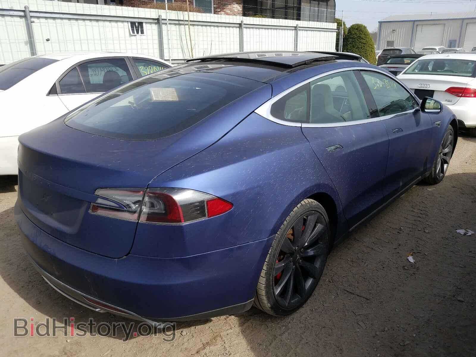 2013 TESLA MODEL S - VIN: 5YJSA1CP3DFP26639 - Фото 4