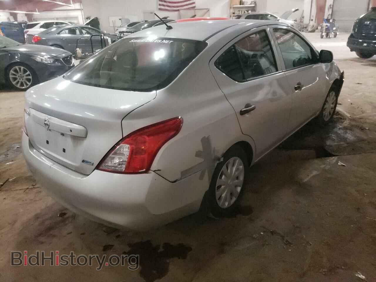 2013 NISSAN VERSA - VIN: 3N1CN7AP1DL858480 - Фото 4