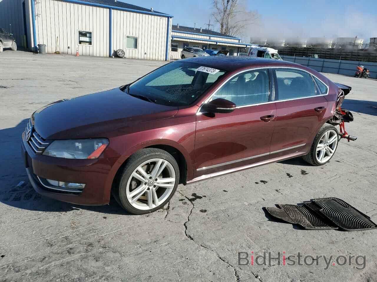 Photo 1VWCN7A30CC006011 - VOLKSWAGEN PASSAT 2012