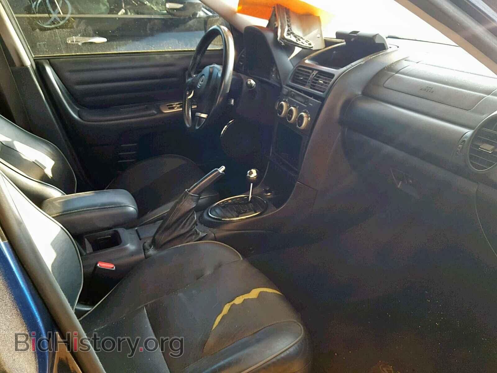 2005 LEXUS IS - VIN: JTHBD192X50099455 - Фото 5