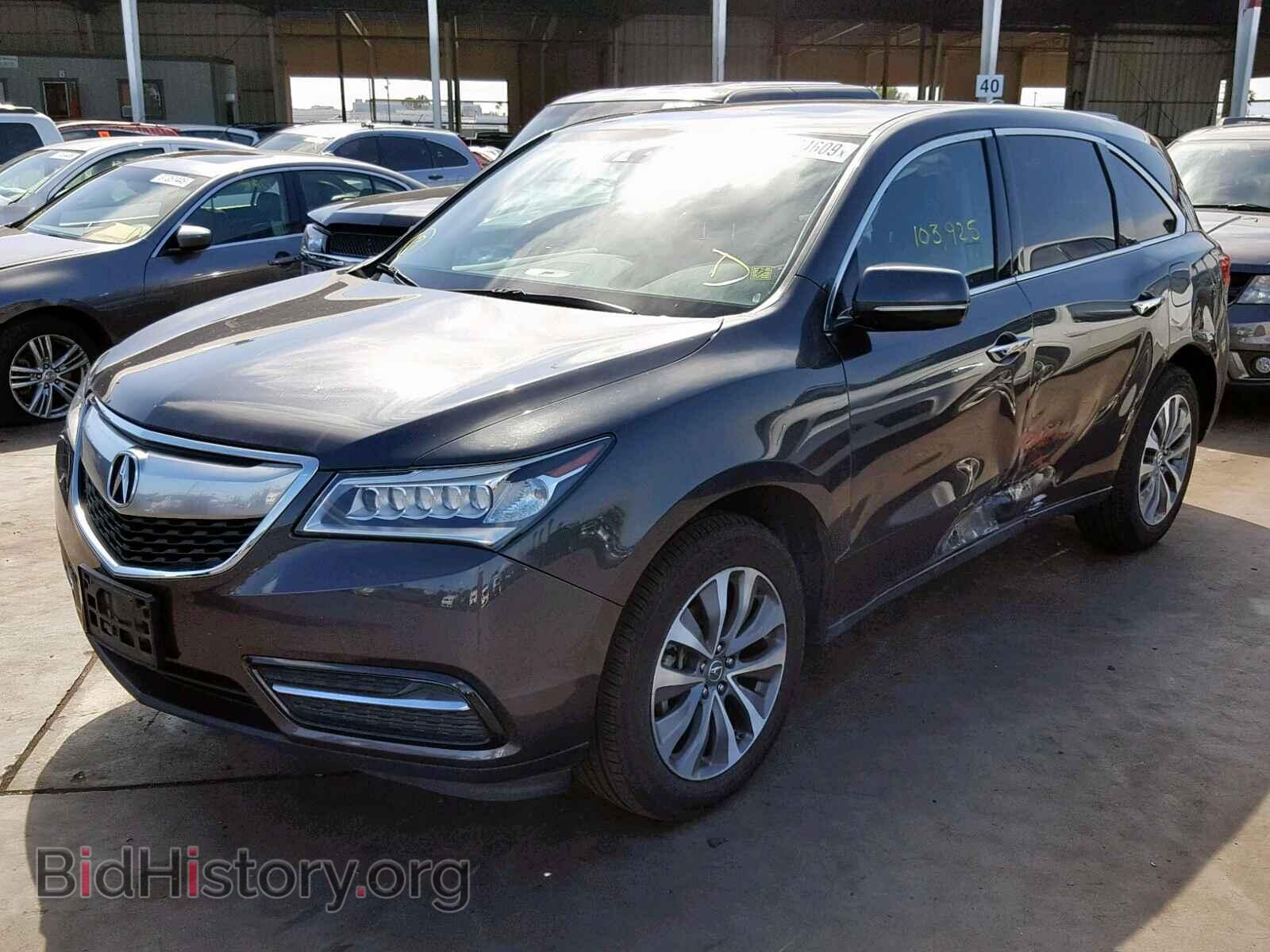 2014 ACURA MDX - VIN: 5FRYD3H4XEB008159 - Photo 2